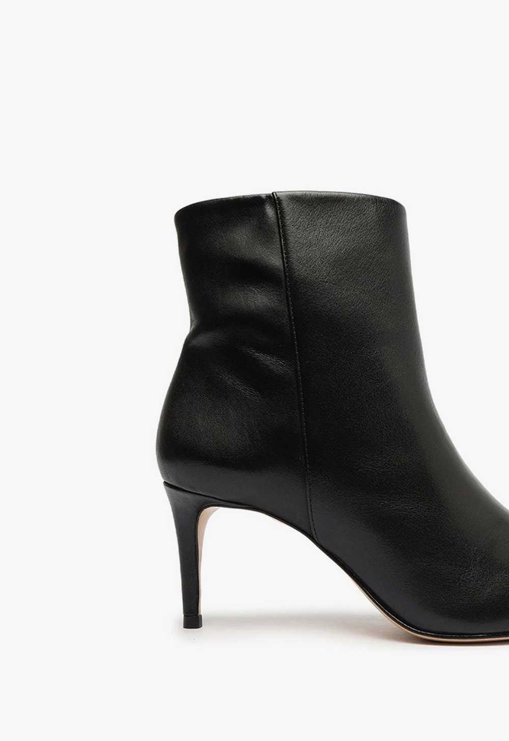 SCHUTZ Magali Mid Leather Bootie - image 4