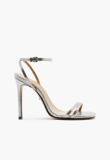 SCHUTZ Altina Embossed-Leather Sandal