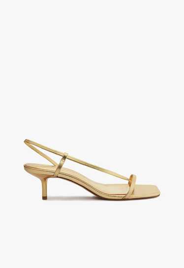 SCHUTZ Heloise Metallic Nappa Sandal