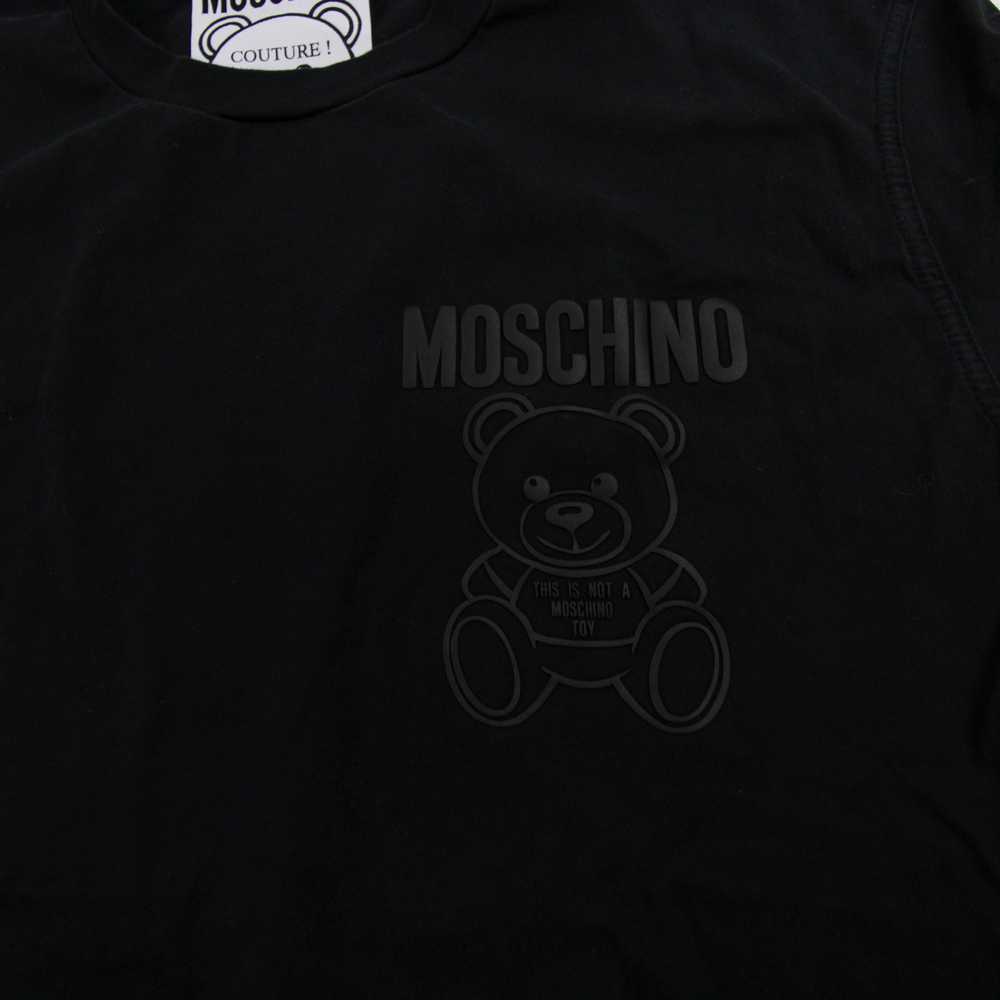 MOSCHINO Short Sleeve Shirt Men's Black Used - image 3