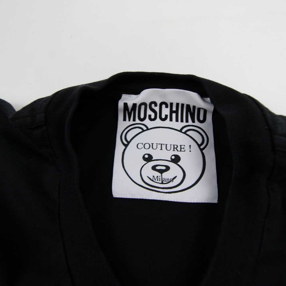 MOSCHINO Short Sleeve Shirt Men's Black Used - image 4