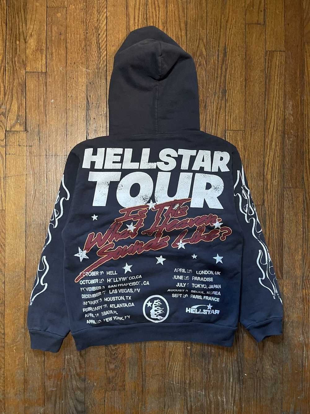 HELLSTAR Hellstar Records Tour Hoodie - Size S - image 3