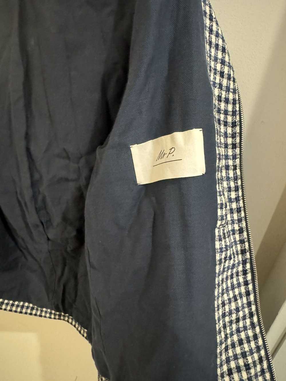 Mr. P. Mr Porter - Mr P. Checked Cotton - Blend B… - image 5