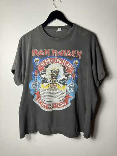 Iron Maiden × Vintage Vintage 1990 Iron Maiden "Th