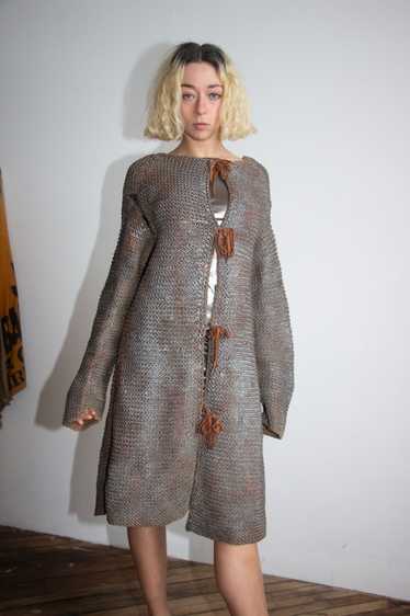 Antique Early Vintage Faux Chainmail Jacket #1