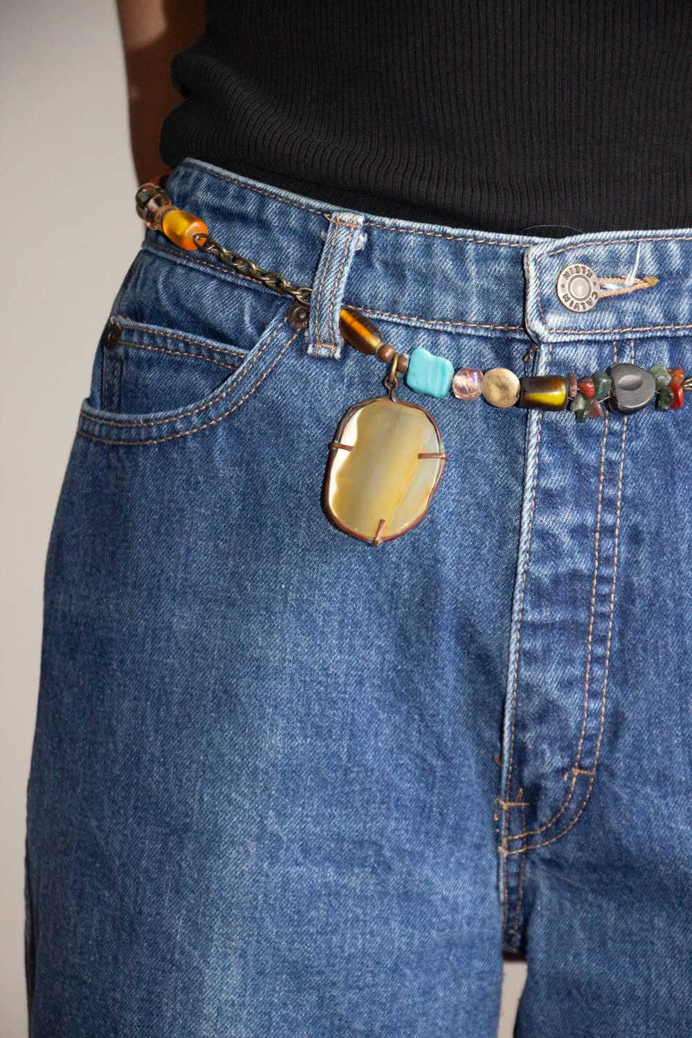 Vintage 1990's - Early 2000's Beaded Belt - image 3