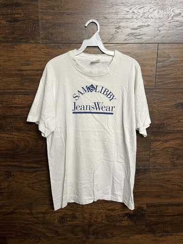 Designer VTG Sam & Libby JeansWear T-shirt - Singl