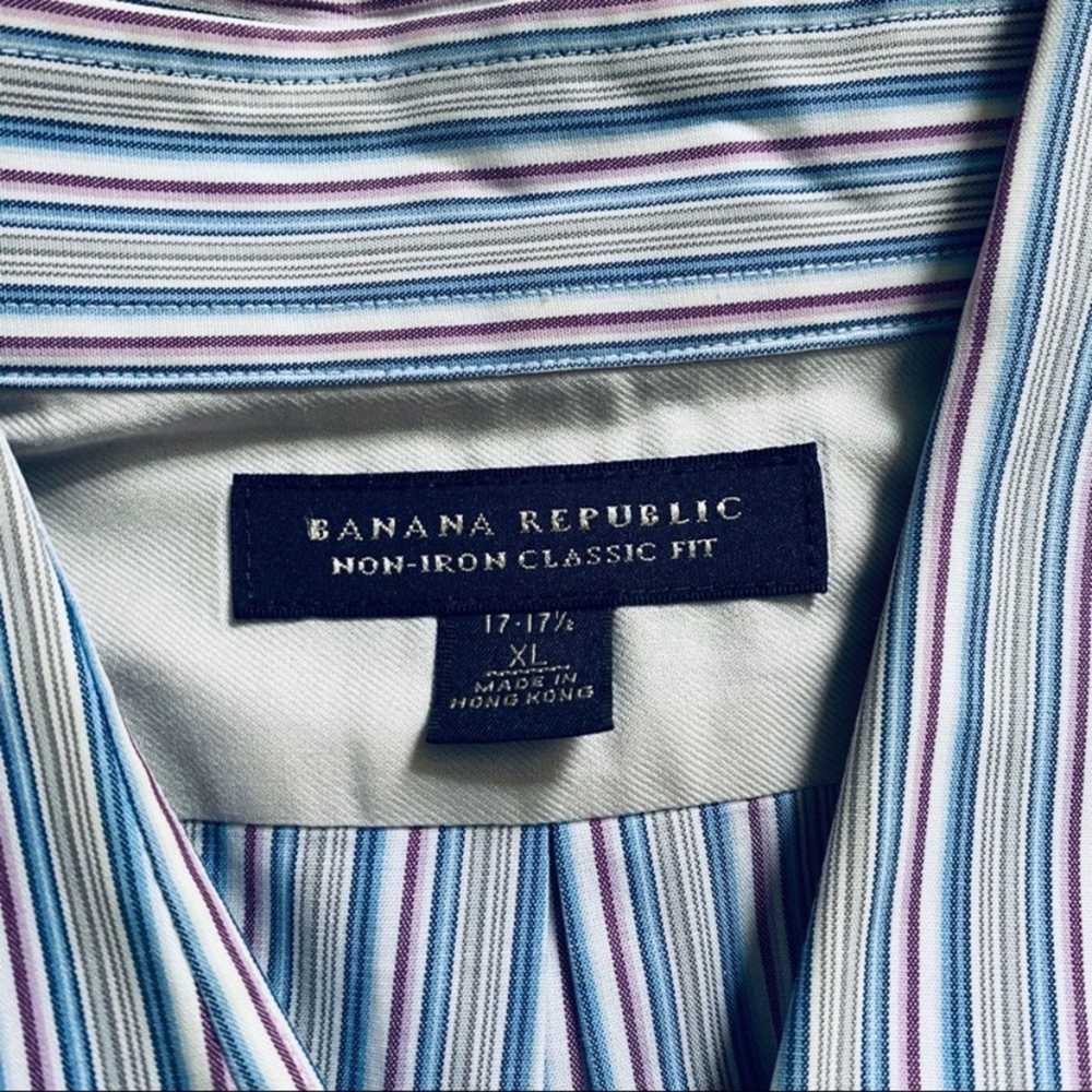 Banana Republic Banana Republic purple and blue s… - image 5