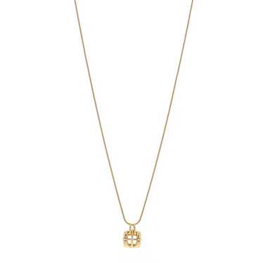 TIFFANY 18K Yellow Gold Biscayne Pendant Necklace - image 1