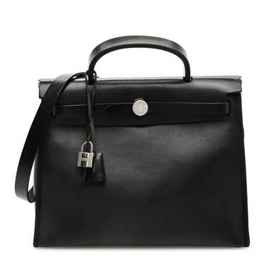 HERMES Toile H Berline Vache Hunter Herbag Zip PM… - image 1