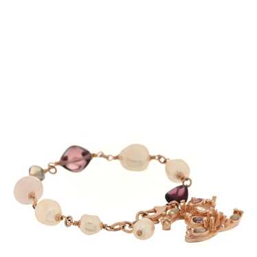 CHANEL Crystal Marquise CC Irregular Pearl Bracel… - image 1