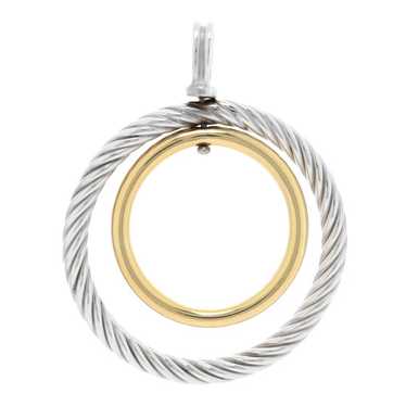 DAVID YURMAN Sterling Silver 18K Yellow Gold Mobi… - image 1