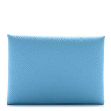 HERMES Epsom Calvi Duo Card Case