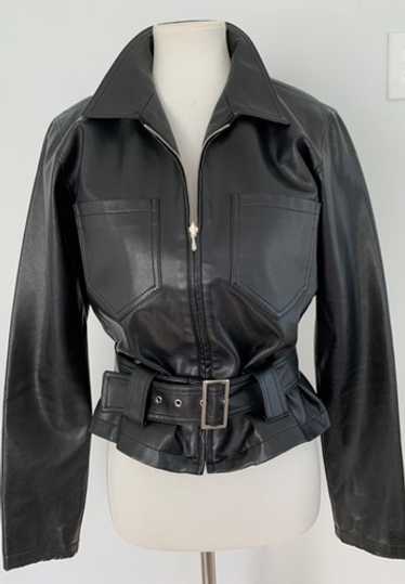 Agnes b leather jacket - Gem