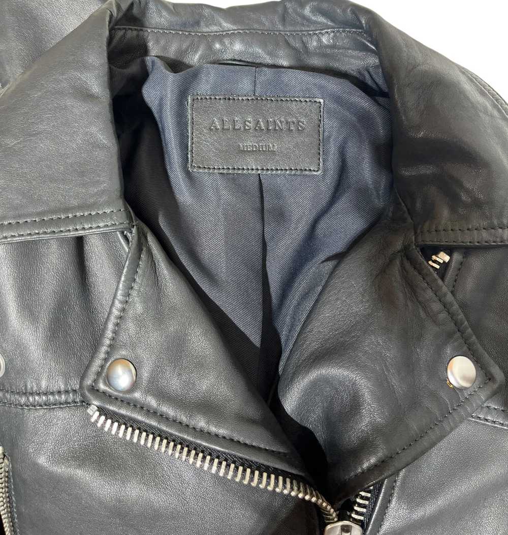 ALLSAINTS/Leather Jkt/M/Leather/BLK/All Saints Bl… - image 3