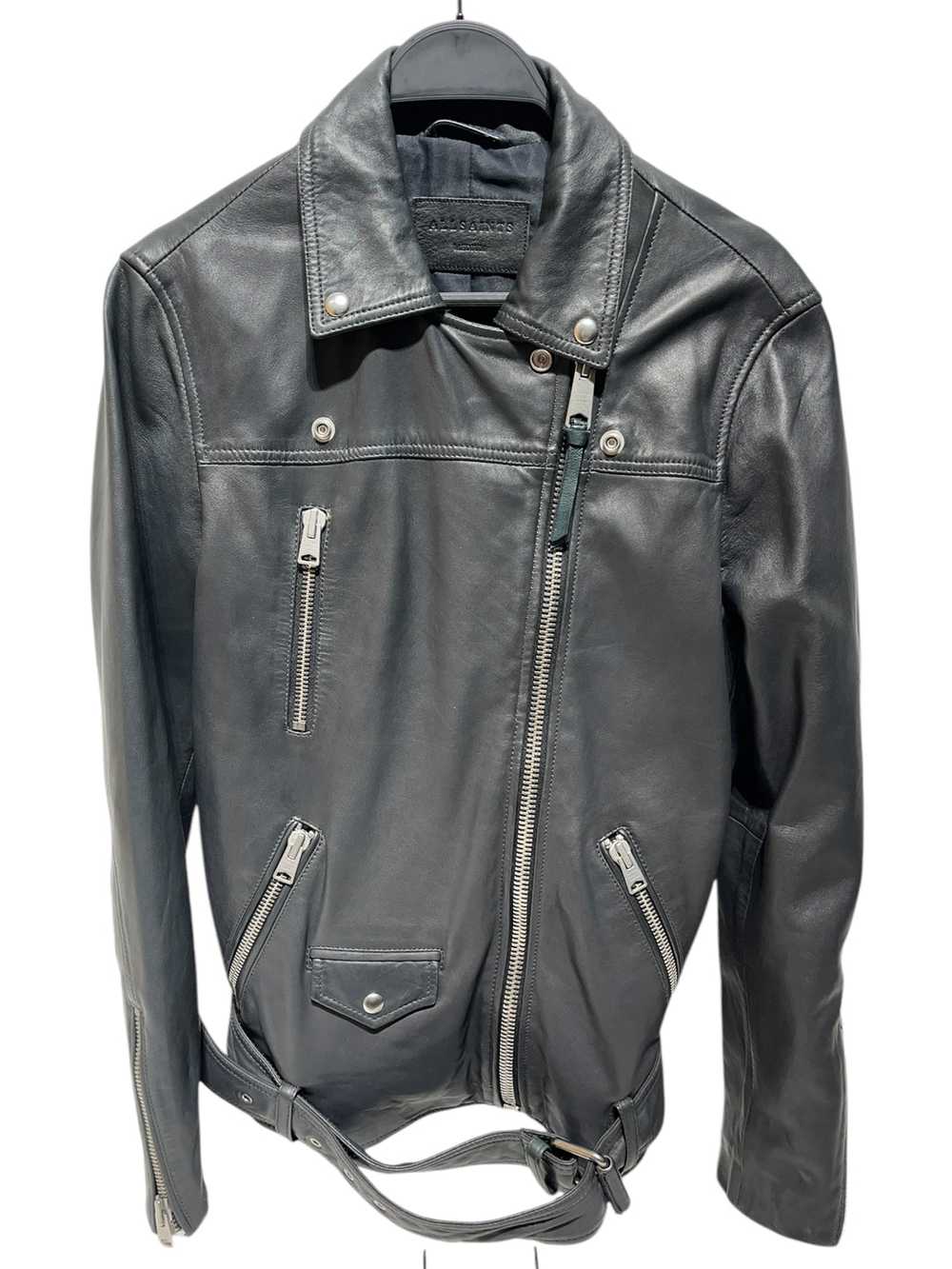 ALLSAINTS/Leather Jkt/M/Leather/BLK/All Saints Bl… - image 4