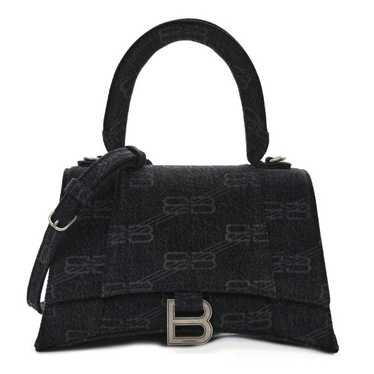 BALENCIAGA Washed Denim BB Monogram Small Hourgla… - image 1