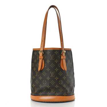 LOUIS VUITTON Monogram Petit Bucket 23