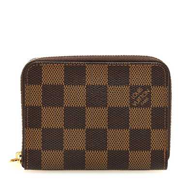 LOUIS VUITTON Damier Ebene Zippy Coin Purse - image 1