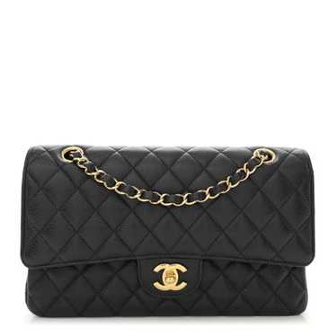 CHANEL Caviar Quilted Medium Double Flap Black