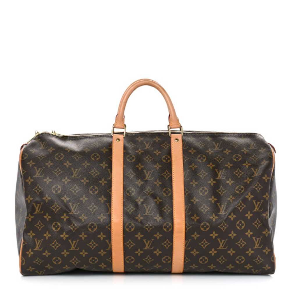 LOUIS VUITTON Monogram Keepall 55 - image 1