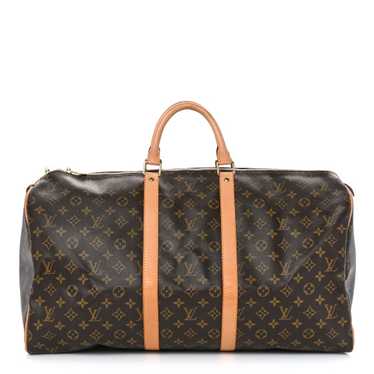 LOUIS VUITTON Monogram Keepall 55 - image 1