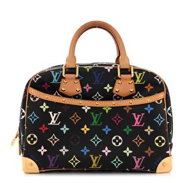 LOUIS VUITTON Monogram Multicolor Trouville Black