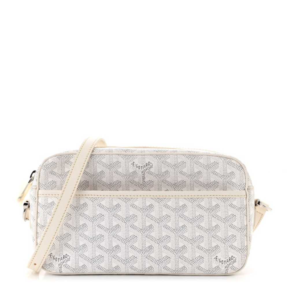 GOYARD Goyardine Sac Cap Vert White - image 1