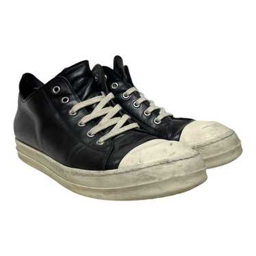 Rick Owens/Low-Sneakers/EU 41/Leather/BLK/RAMONES… - image 1