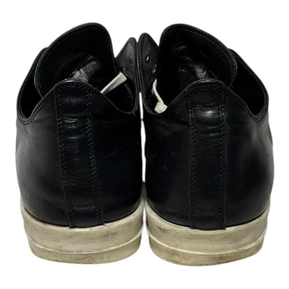 Rick Owens/Low-Sneakers/EU 41/Leather/BLK/RAMONES… - image 2