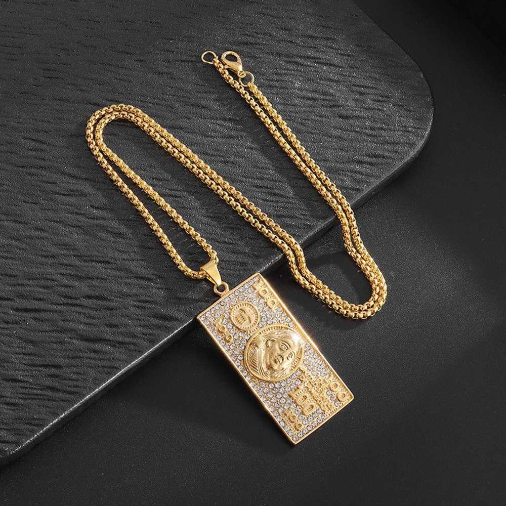 Japanese Brand × Streetwear Necklace titanium ste… - image 1