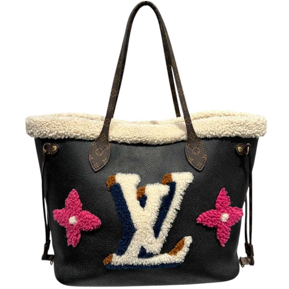 LOUIS VUITTON/Tote Bag/OS/Monogram/Leather/BLK/TE… - image 1