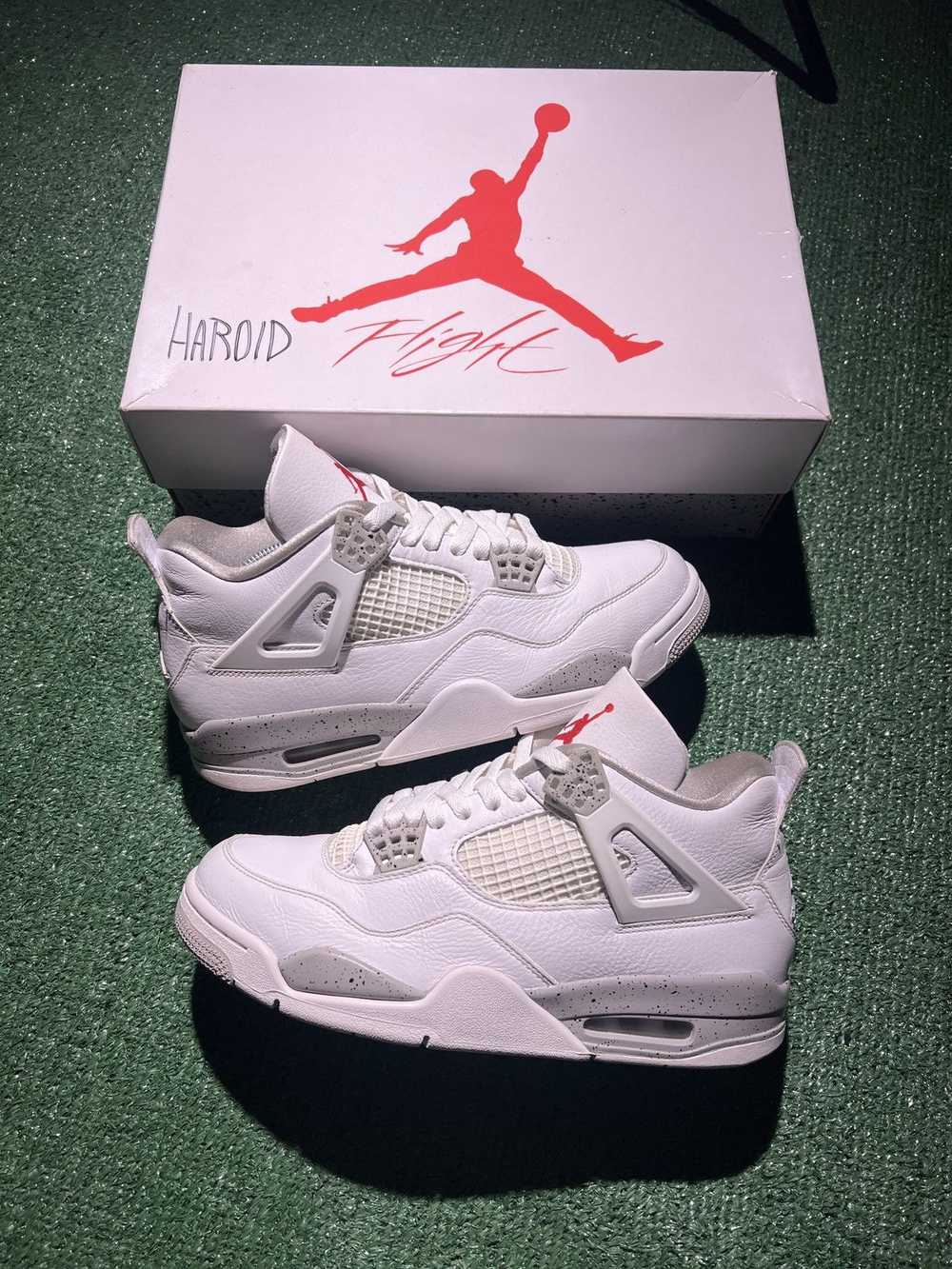 Jordan Brand Jordan 4 White Oreo size 8 - image 1