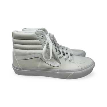 Vans White Sk8 Hi Wide Sneakers - image 1