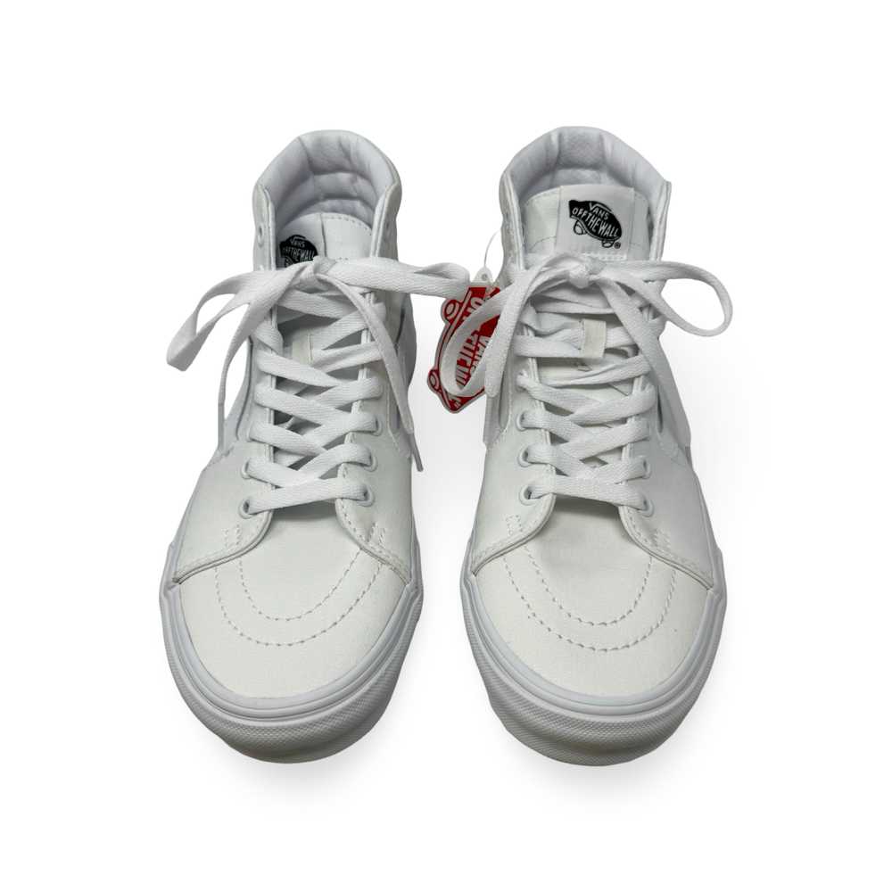 Vans White Sk8 Hi Wide Sneakers - image 2