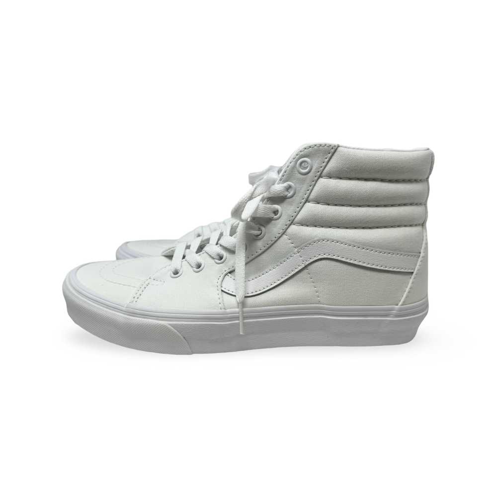 Vans White Sk8 Hi Wide Sneakers - image 3