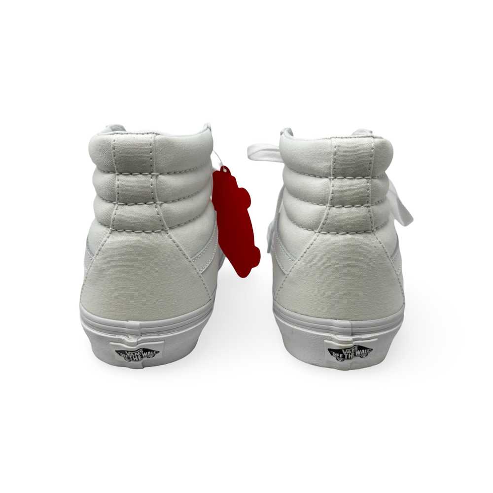 Vans White Sk8 Hi Wide Sneakers - image 4