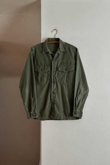 1960's COTTON MILITARY FATIGUE JACKET