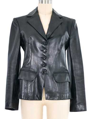 Alaia Tailored Leather Jacket