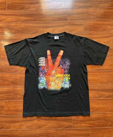 Band Tees × Other × Vintage Vtg 1994 Woodstock t-… - image 1