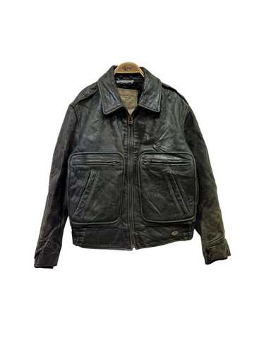 Chevignon vintage leather jacket - Gem Chevignon vintage leather jacket - Gem