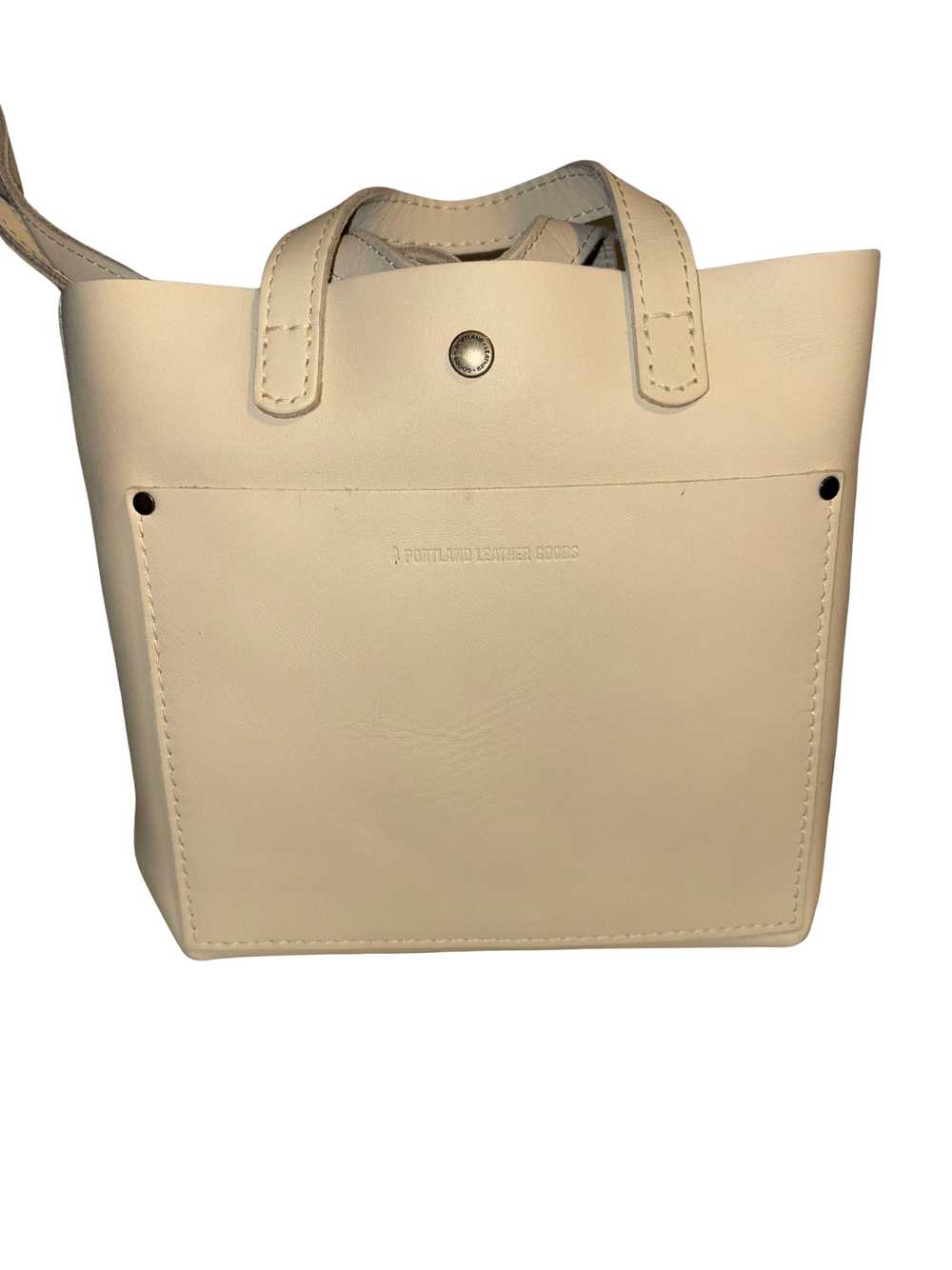 Portland Leather Mini Crossbody Tote - image 1