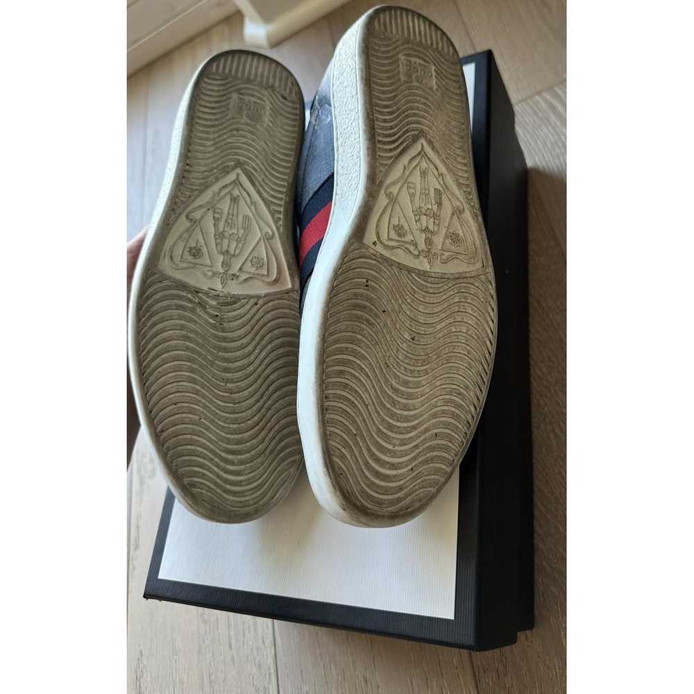 Gucci Ace leather low trainers - image 2