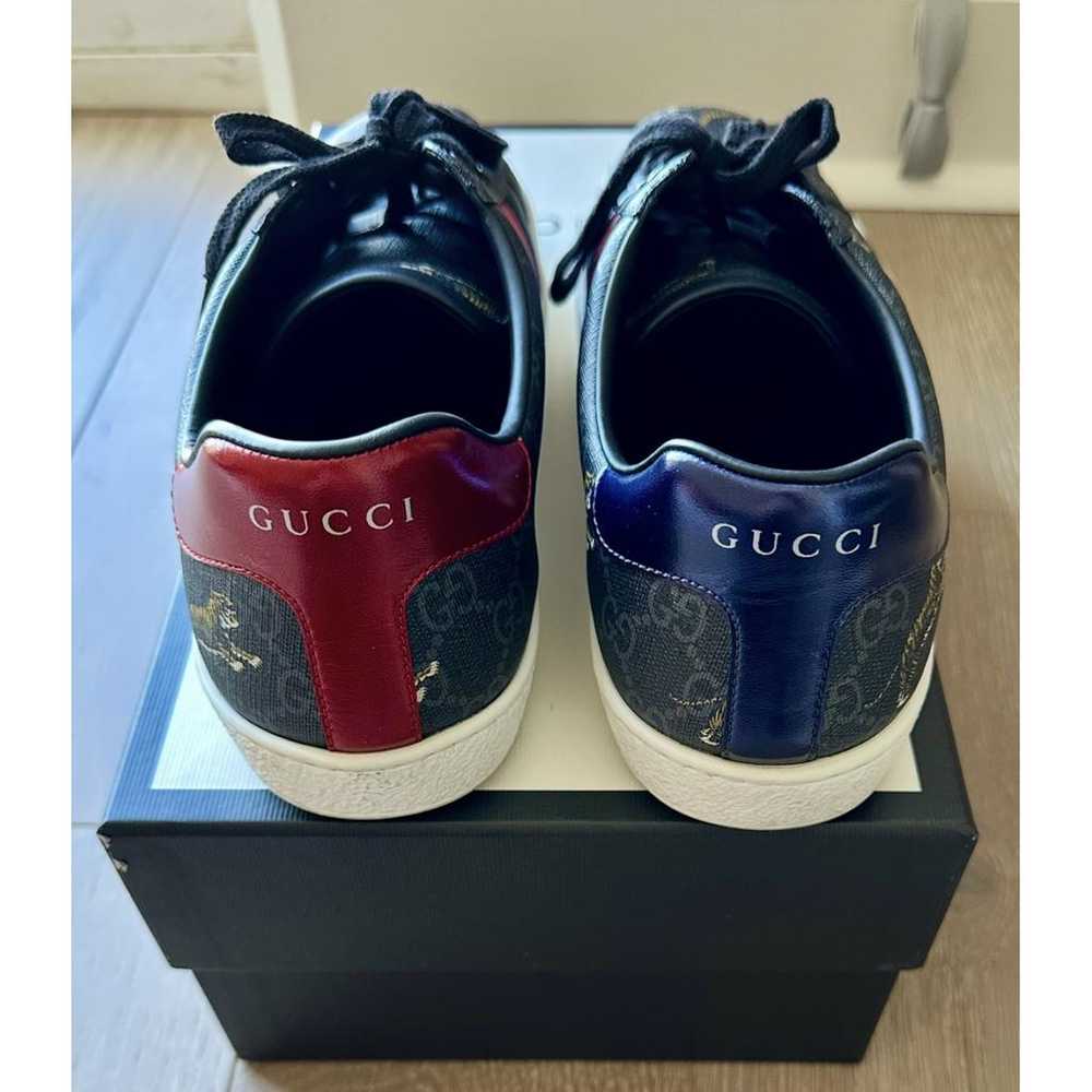 Gucci Ace leather low trainers - image 3