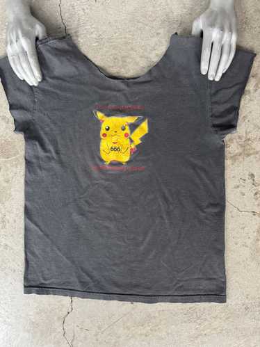 Pokemon × Vintage CHOPPED VINTAGE POKEMON HUMOR TE