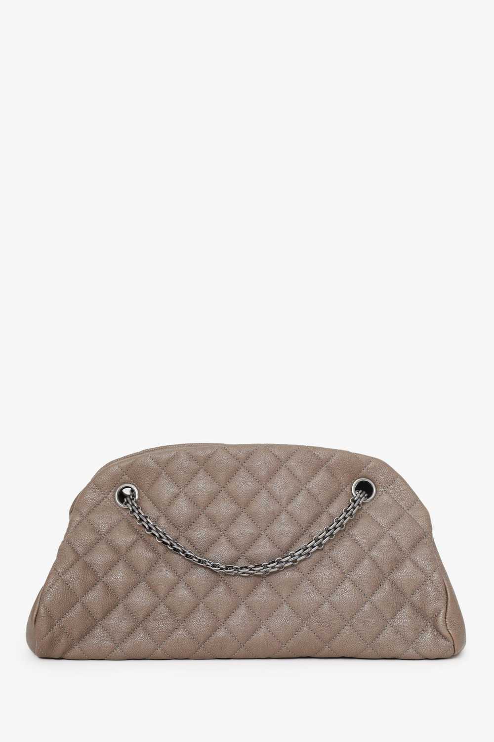 Pre-Loved Chanel™ 2010-11 Brown Caviar Quilted Sm… - image 4