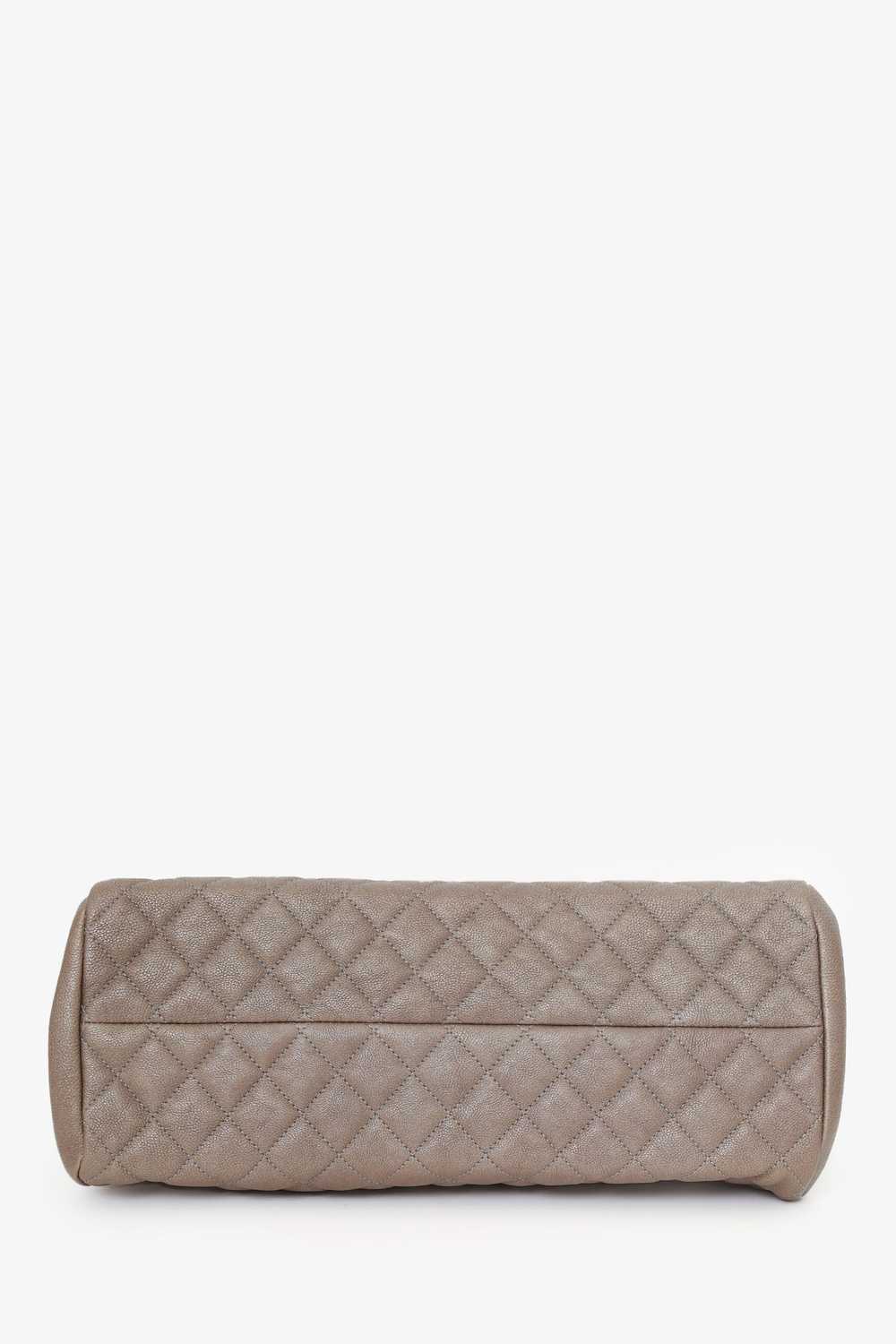 Pre-Loved Chanel™ 2010-11 Brown Caviar Quilted Sm… - image 6