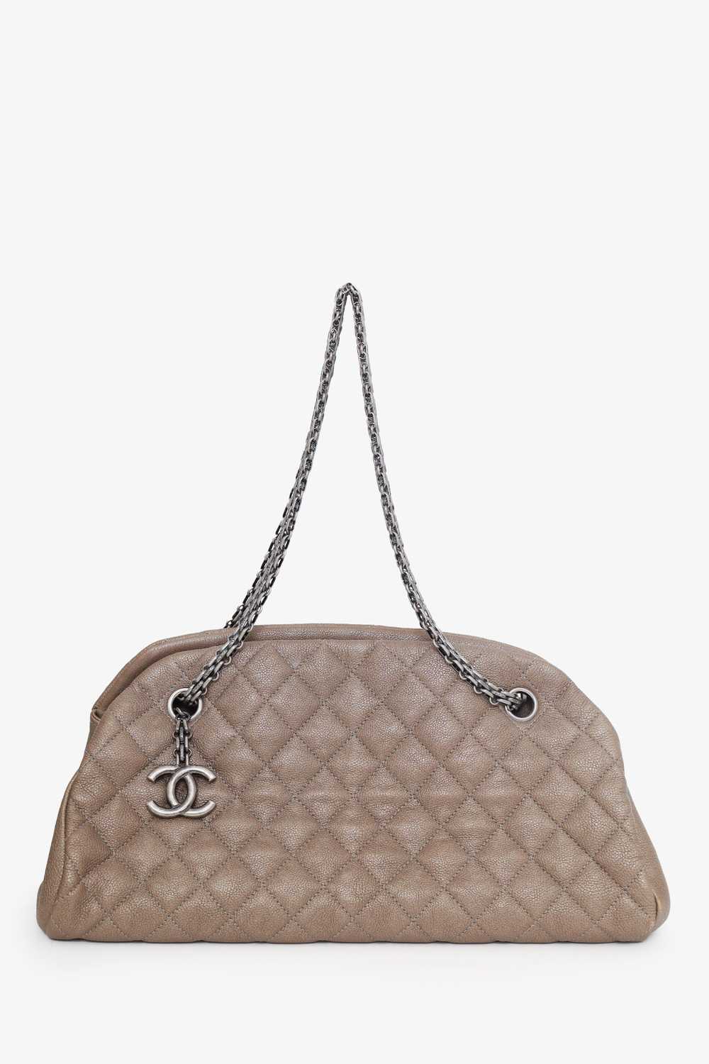 Pre-Loved Chanel™ 2010-11 Brown Caviar Quilted Sm… - image 8