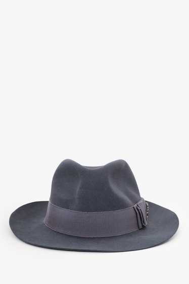 Philip Tracy Grey Wool Hat - image 1