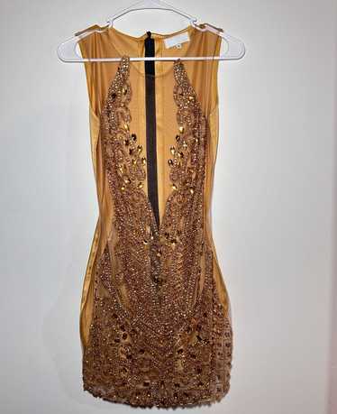 Custom Gold Custom Made Dress